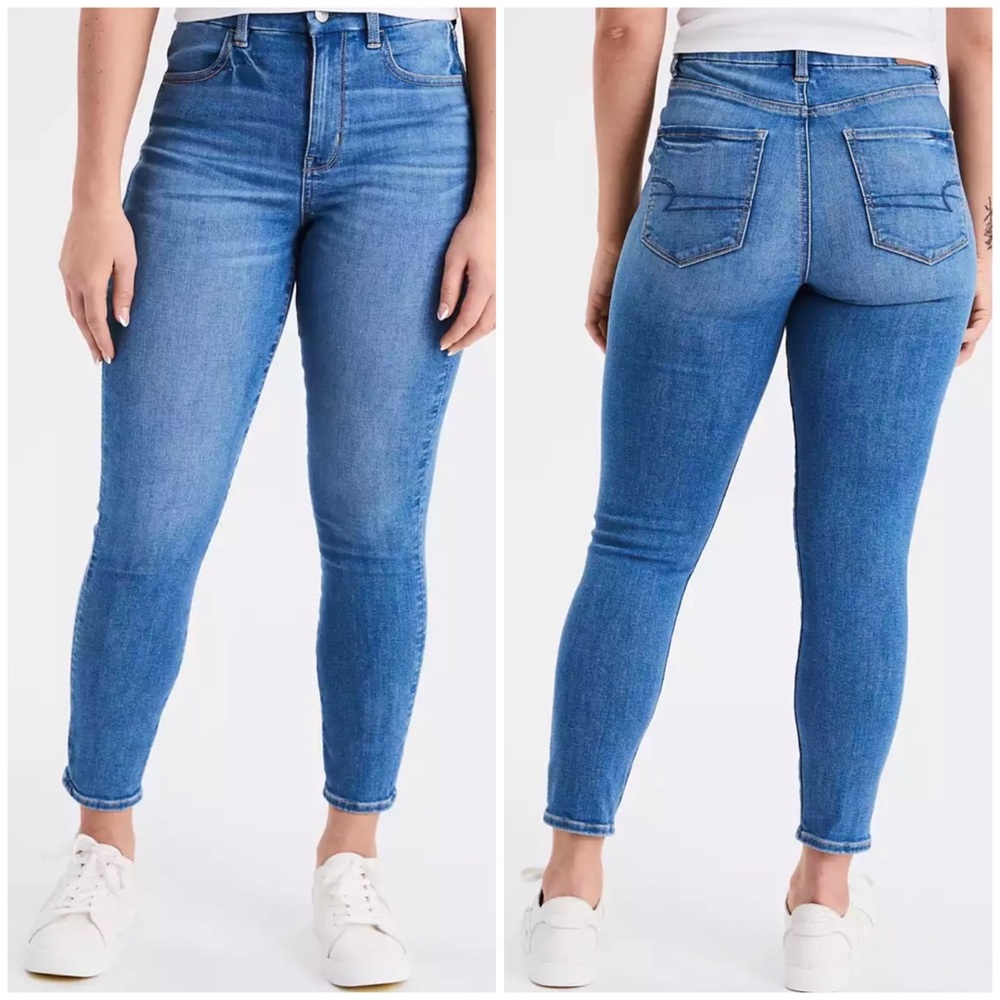 AE🦅 Curvy Super Hi Rise Jegging Crop